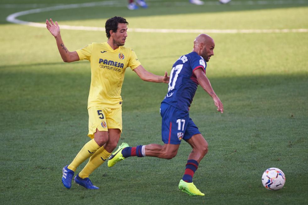 Imágenes del partido Villarreal-Huesca