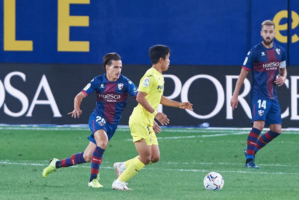 Imágenes del partido Villarreal-Huesca