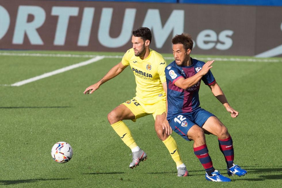 Imágenes del partido Villarreal-Huesca