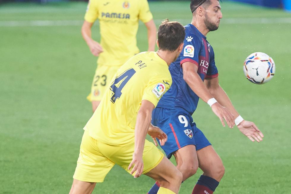 Imágenes del partido Villarreal-Huesca