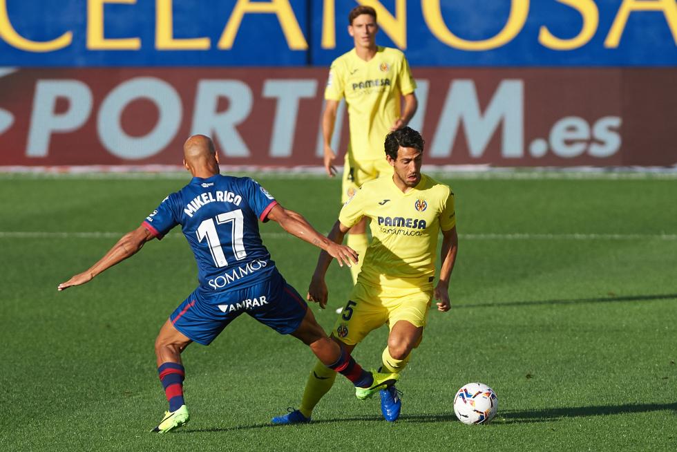 Imágenes del partido Villarreal-Huesca