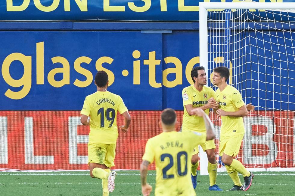 Imágenes del partido Villarreal-Huesca