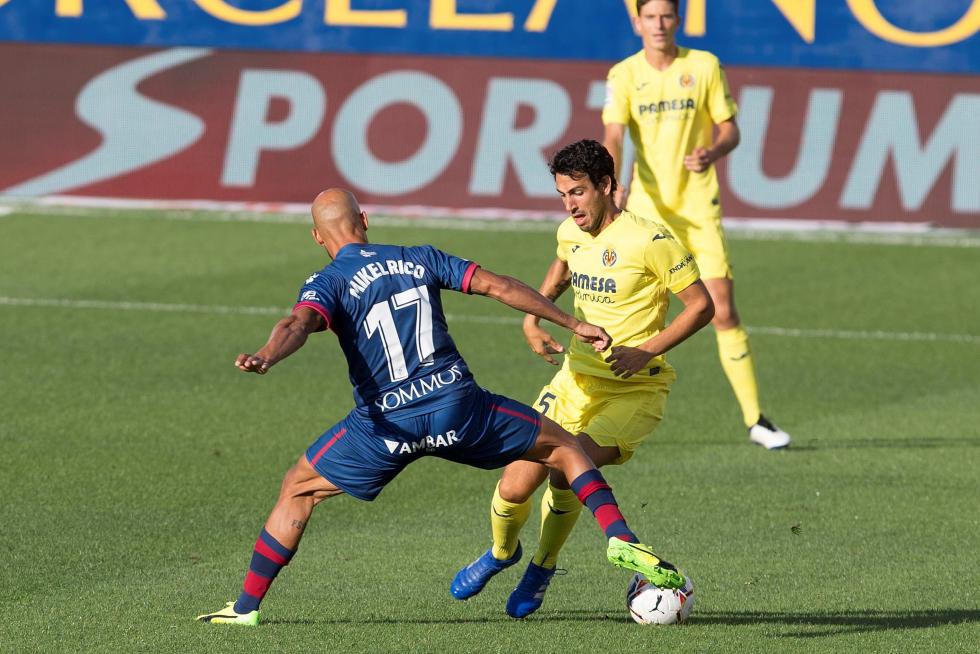 Imágenes del partido Villarreal-Huesca
