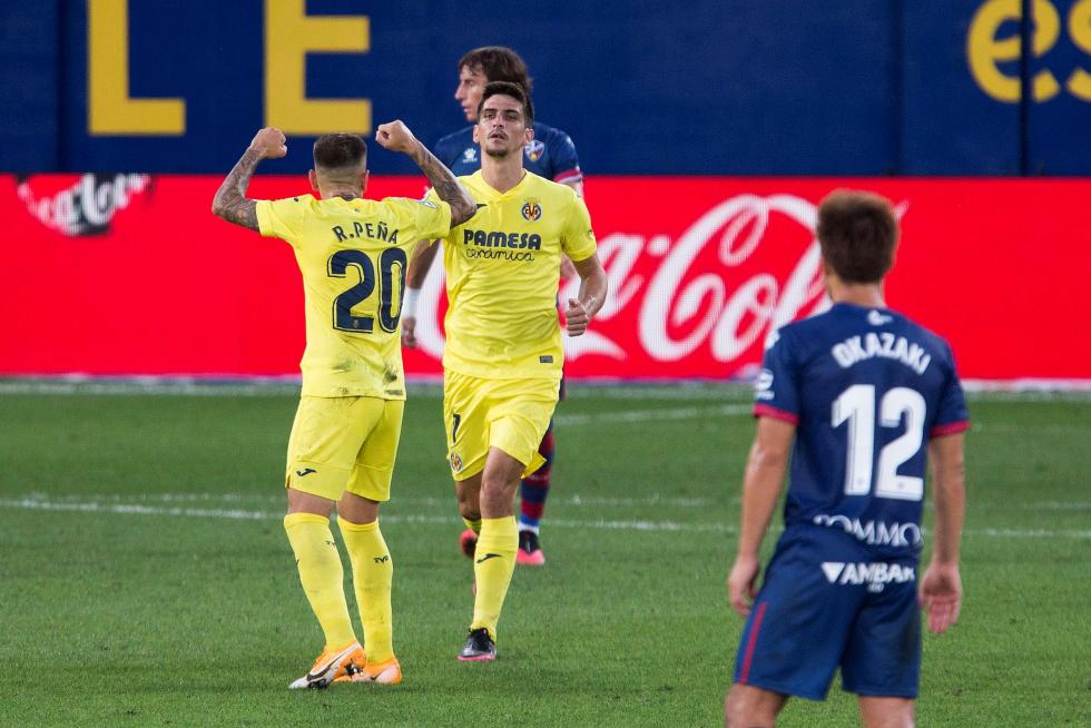 Imágenes del partido Villarreal-Huesca