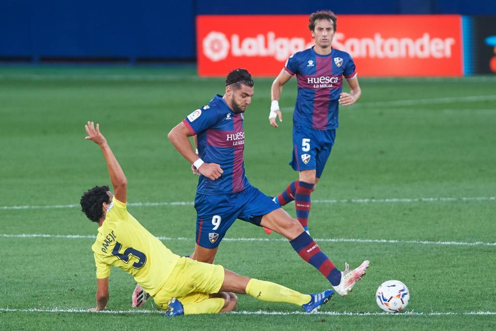 Imágenes del partido Villarreal-Huesca