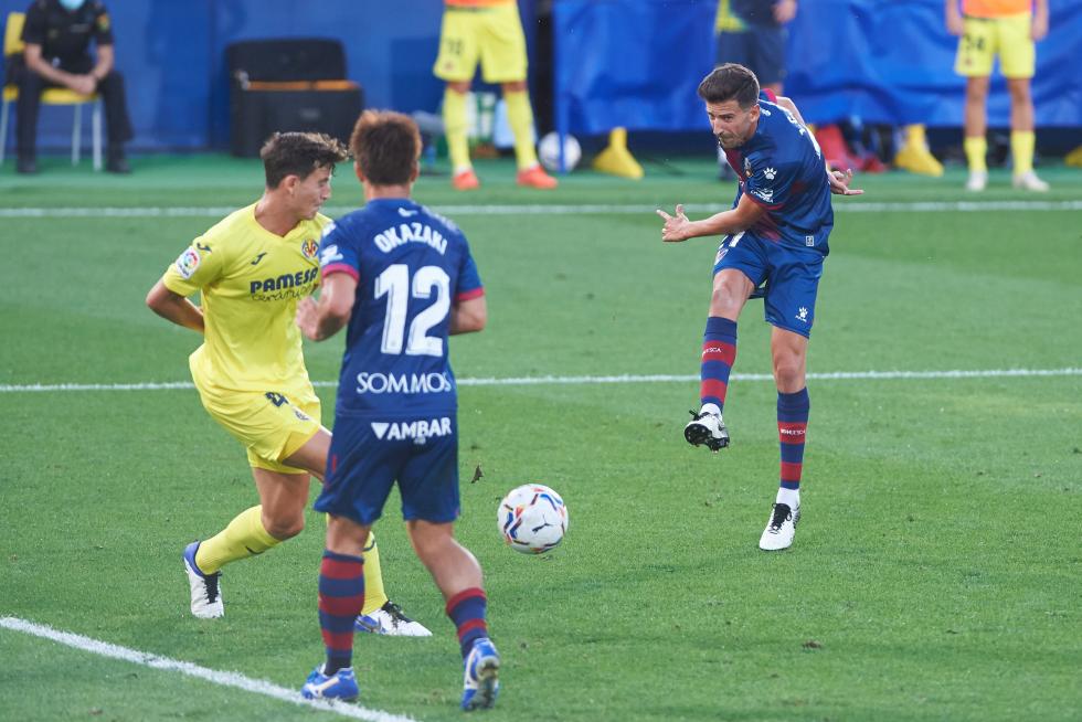 Imágenes del partido Villarreal-Huesca