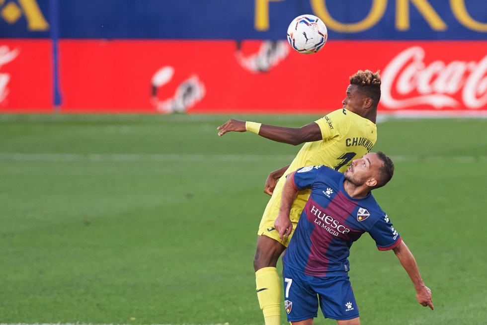 Imágenes del partido Villarreal-Huesca