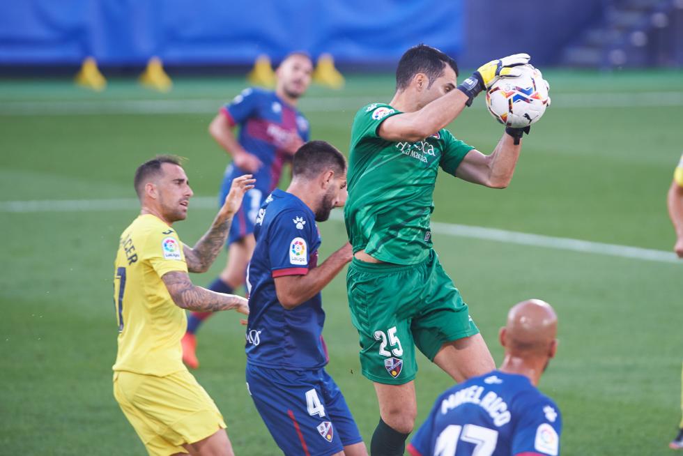 Imágenes del partido Villarreal-Huesca
