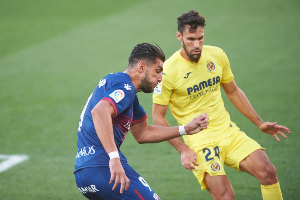 Imágenes del partido Villarreal-Huesca