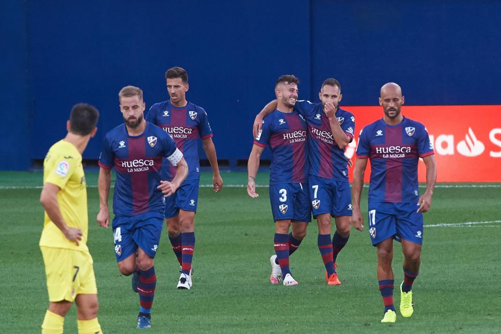 Imágenes del partido Villarreal-Huesca