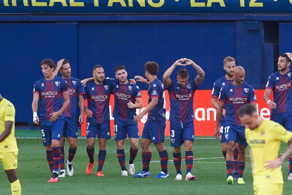 Imágenes del partido Villarreal-Huesca