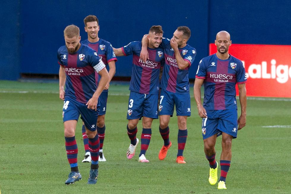 Imágenes del partido Villarreal-Huesca