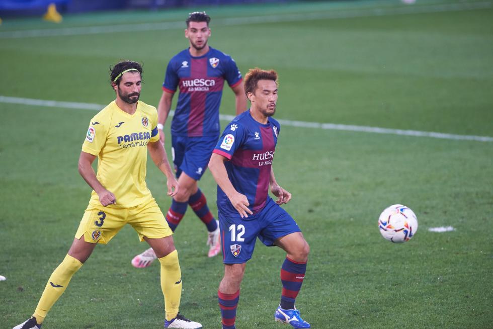 Imágenes del partido Villarreal-Huesca