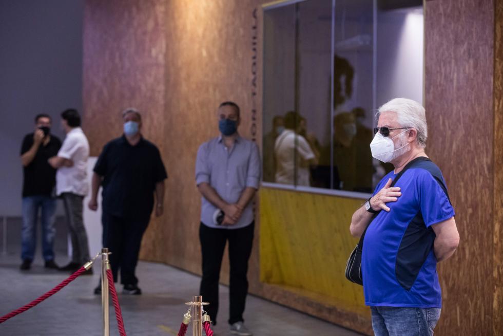 Los aragoneses despiden a Joaquín Carbonell.
