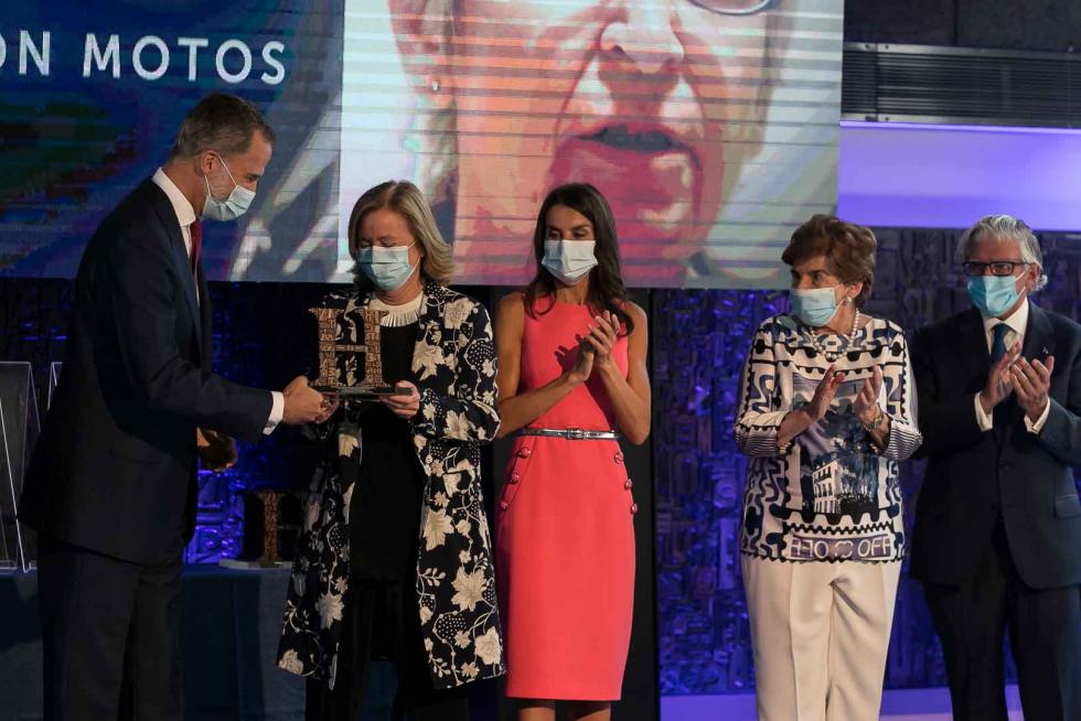 La planta de Villanueva de Gállego se ha vestido de gala para el aniversario.