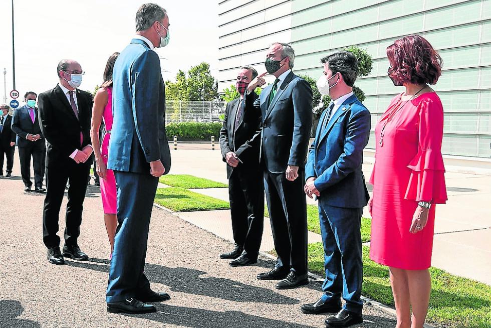 Los Reyes presiden los actos del 125 aniversario de HERALDO