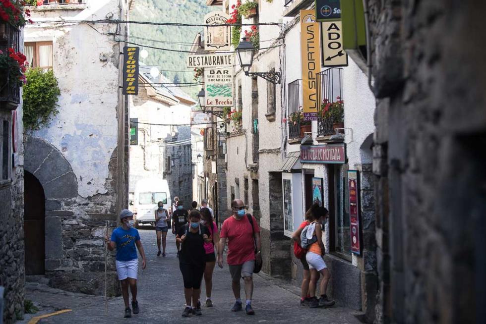 Torla, en Aragón es extraordinario