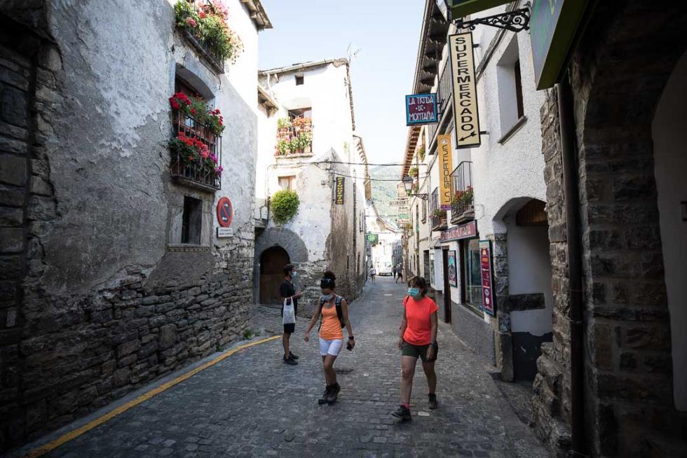 Torla, en Aragón es extraordinario