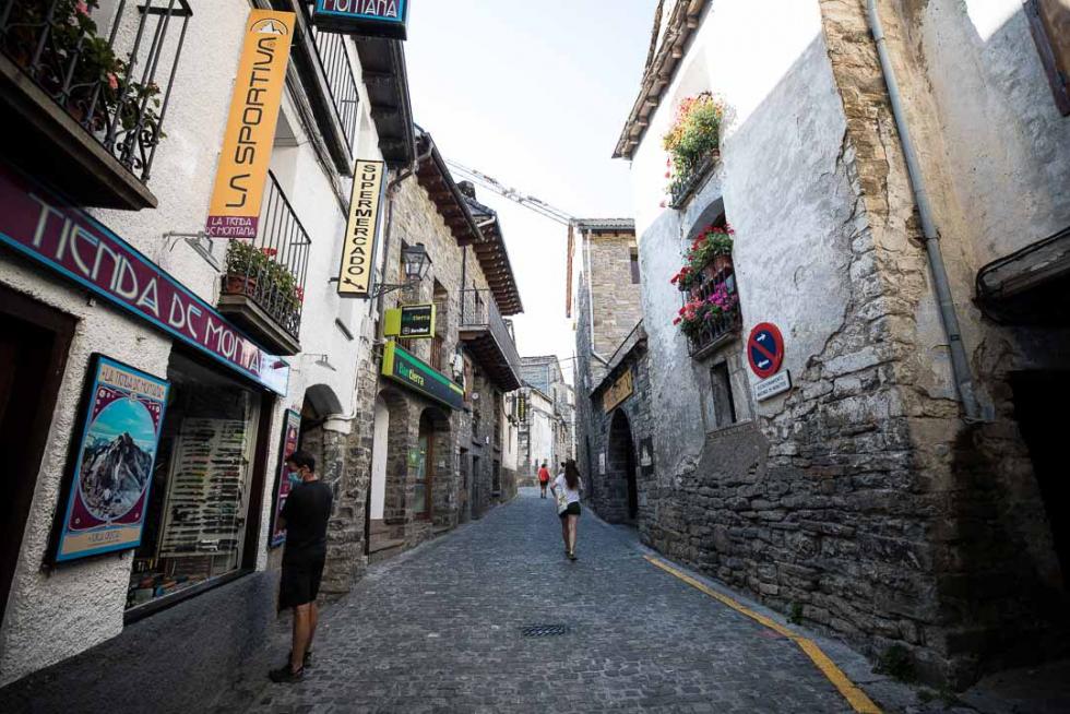 Torla, en Aragón es extraordinario