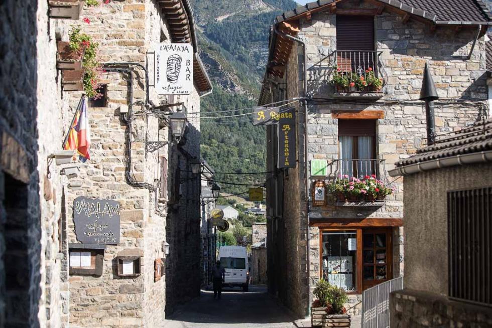 Torla, en Aragón es extraordinario