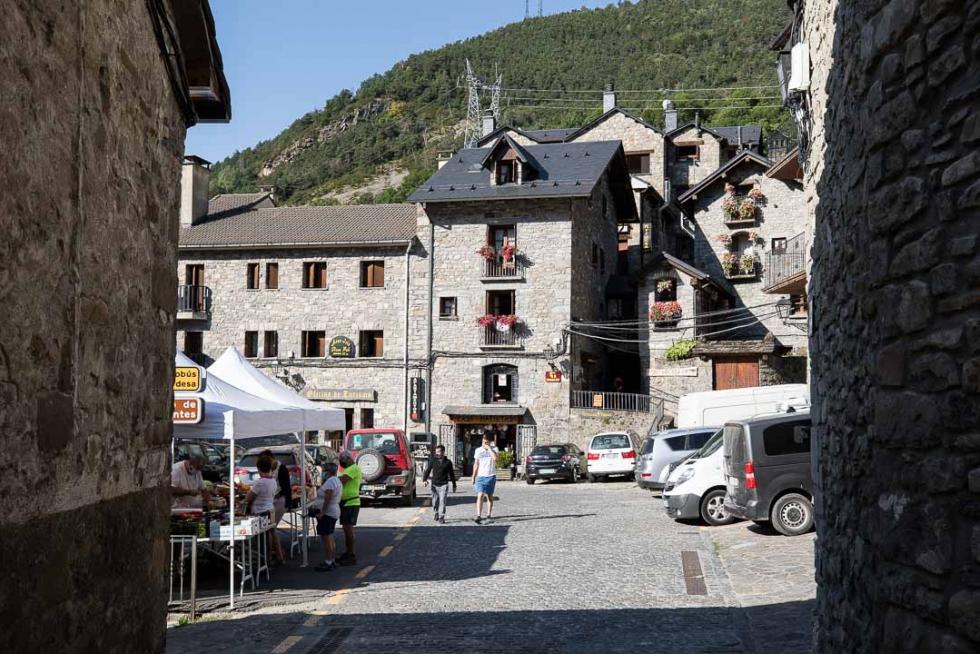 Torla, en Aragón es extraordinario