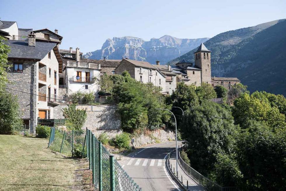 Torla, en Aragón es extraordinario