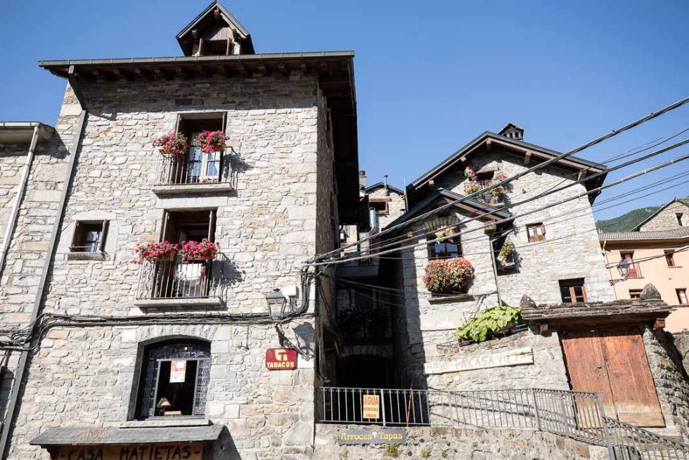 Torla, en Aragón es extraordinario