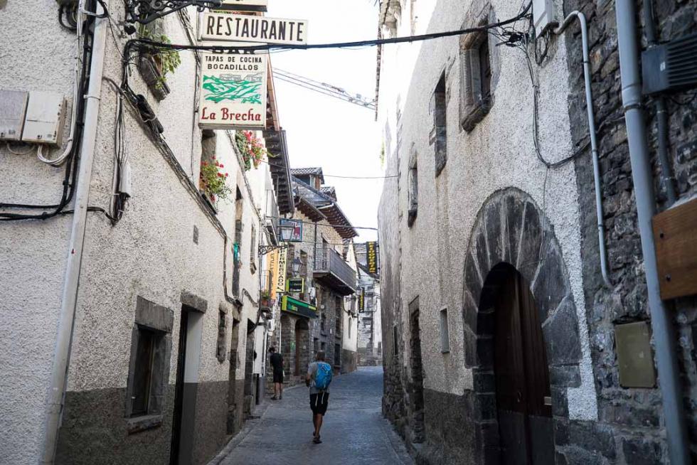 Torla, en Aragón es extraordinario