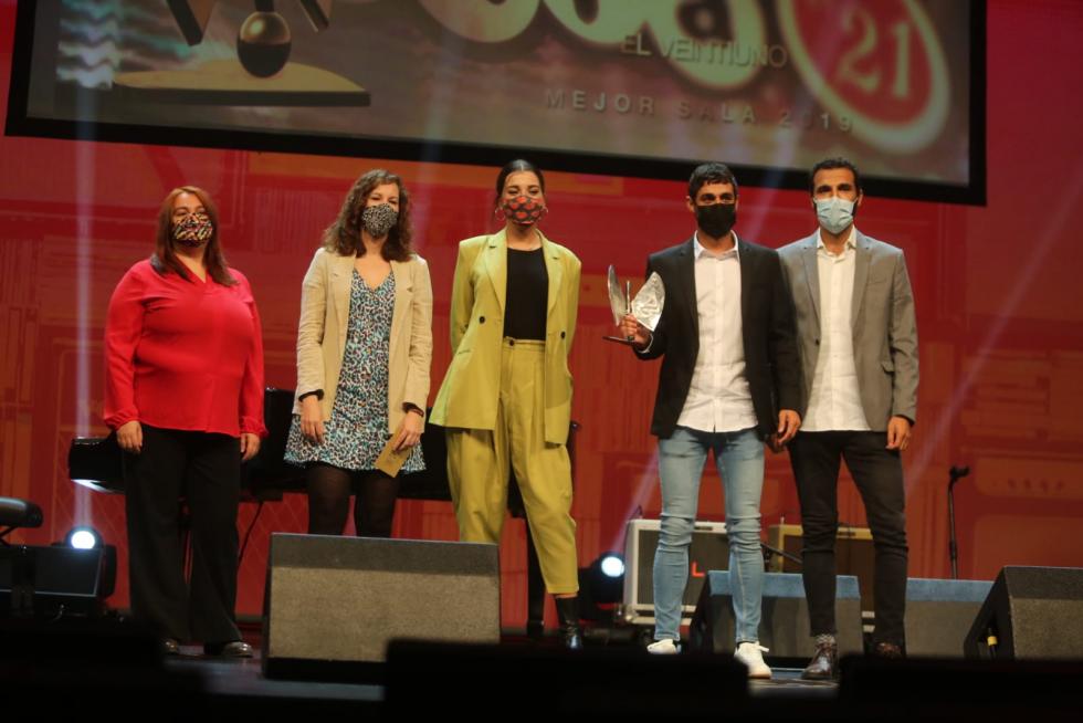 Entrega de los XXI Premios de la Música Aragonesa en Huesca.