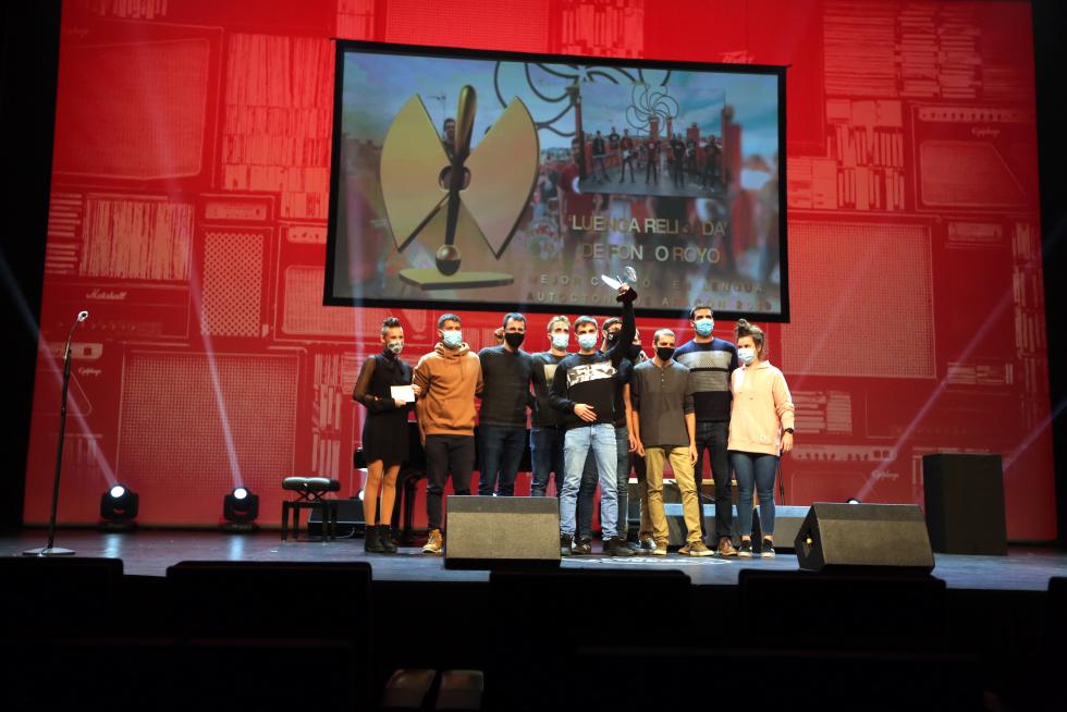 Entrega de los XXI Premios de la Música Aragonesa en Huesca.