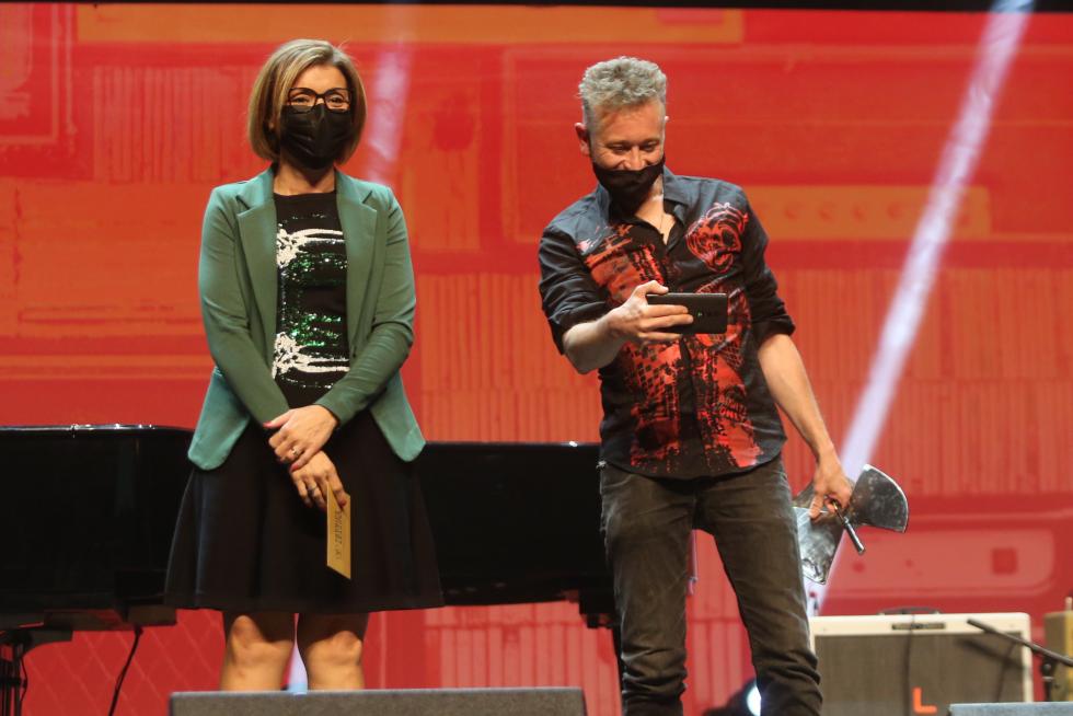 Entrega de los XXI Premios de la Música Aragonesa en Huesca.