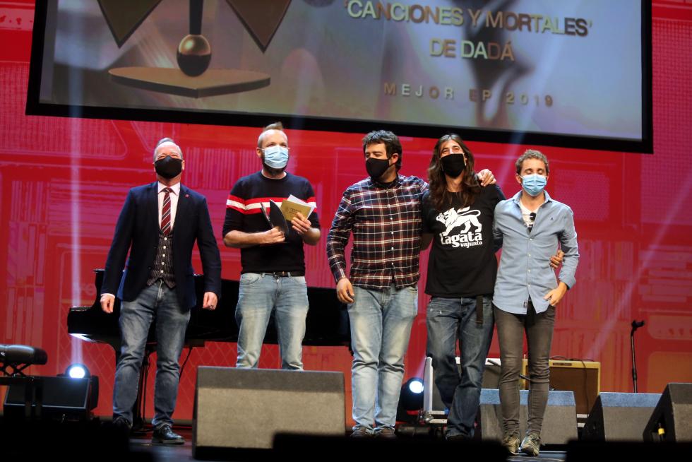 Entrega de los XXI Premios de la Música Aragonesa en Huesca.