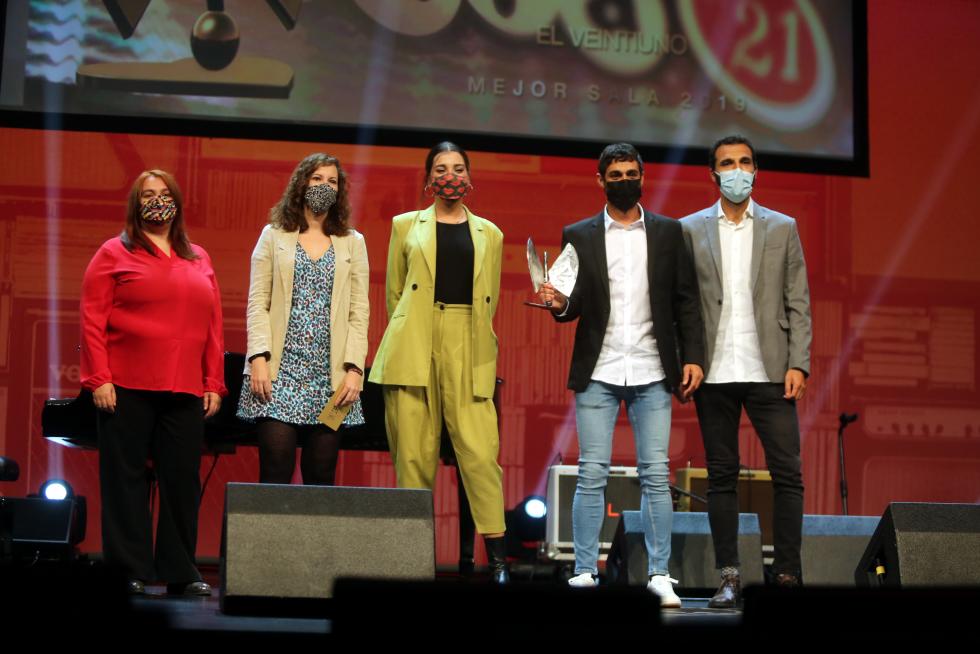 Entrega de los XXI Premios de la Música Aragonesa en Huesca.