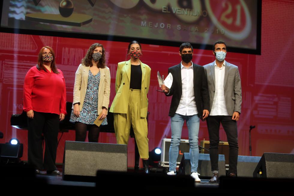 Entrega de los XXI Premios de la Música Aragonesa en Huesca.