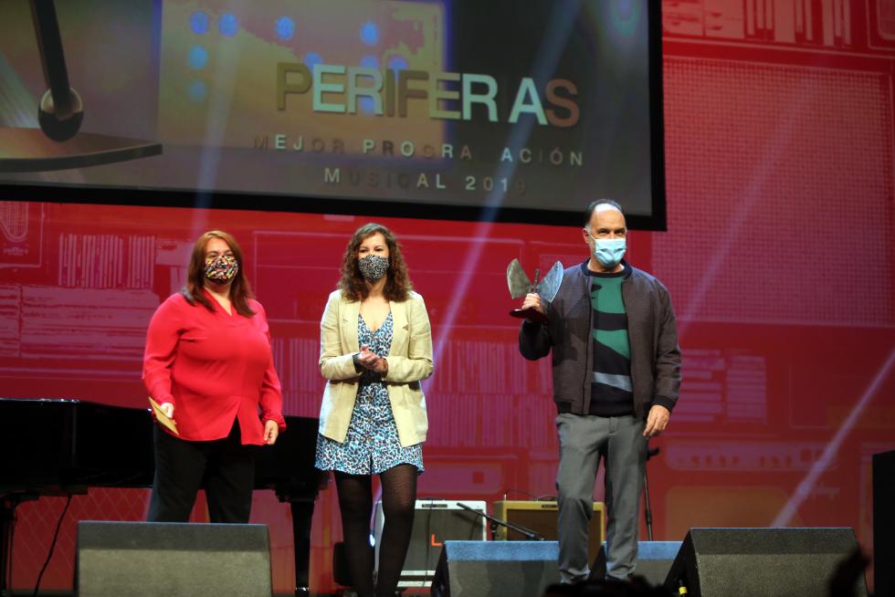 Entrega de los XXI Premios de la Música Aragonesa en Huesca.