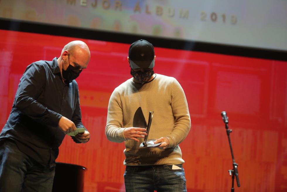 Entrega de los XXI Premios de la Música Aragonesa en Huesca.
