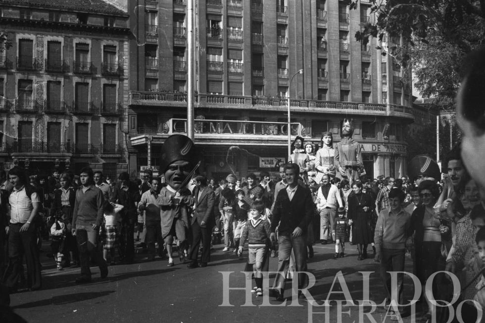 1978.Las primeras fiestas de la democracia en la calle.