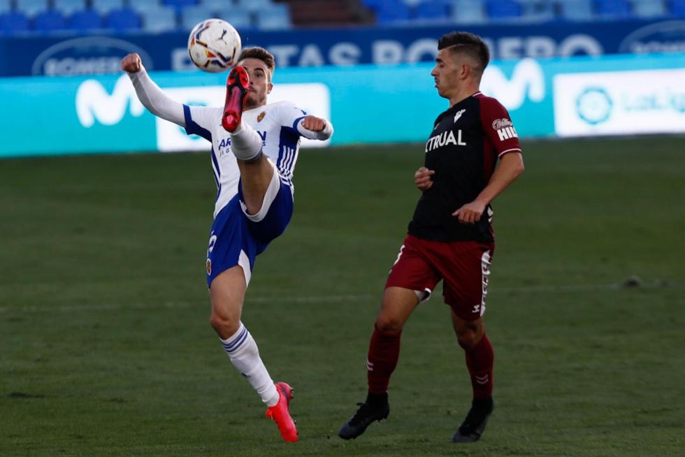 Real Zaragoza - Albacete: imágenes de la primera mitad del partido