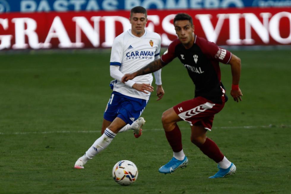 Real Zaragoza - Albacete: imágenes de la primera mitad del partido