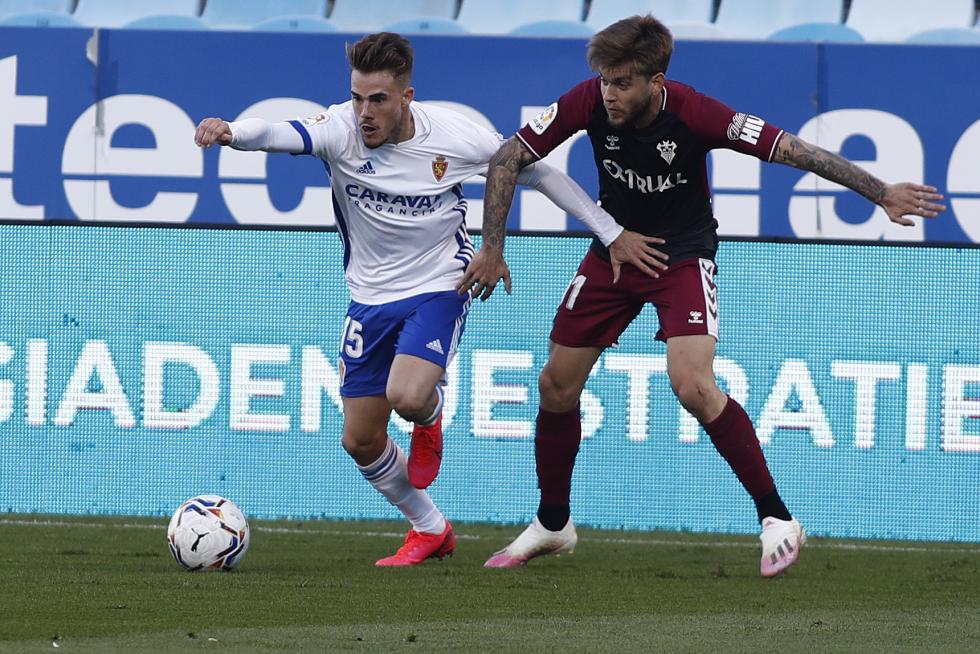 Real Zaragoza - Albacete: imágenes de la primera mitad del partido
