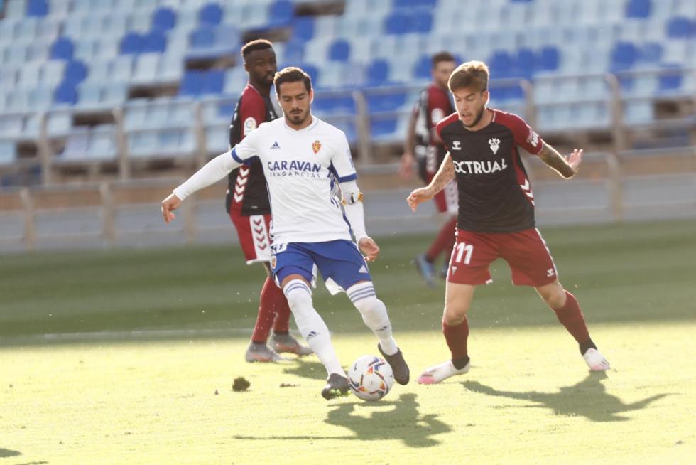 Real Zaragoza - Albacete: imágenes de la primera parte del partido