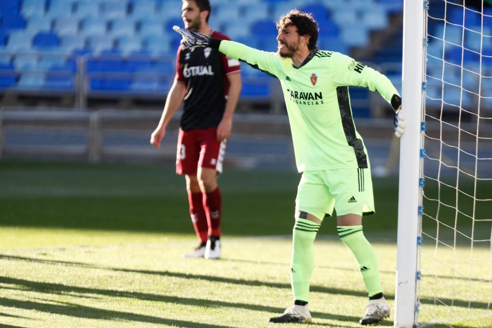 Real Zaragoza - Albacete: imágenes de la primera parte del partido