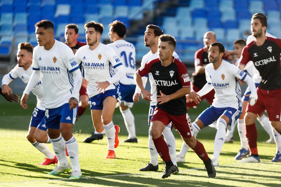 Real Zaragoza - Albacete: imágenes de la primera parte del partido