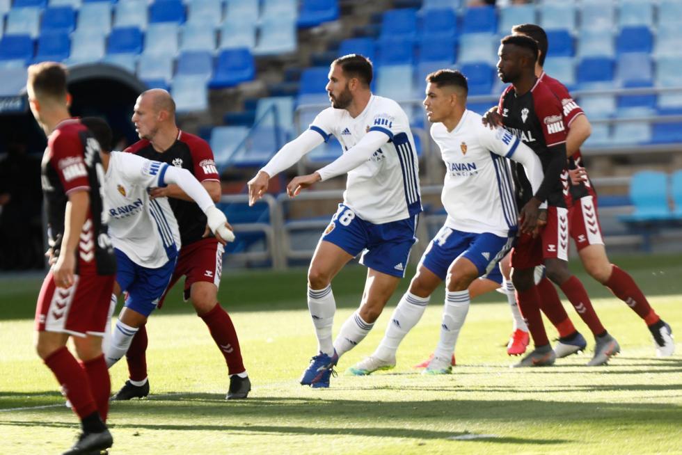 Real Zaragoza - Albacete: imágenes de la primera parte del partido