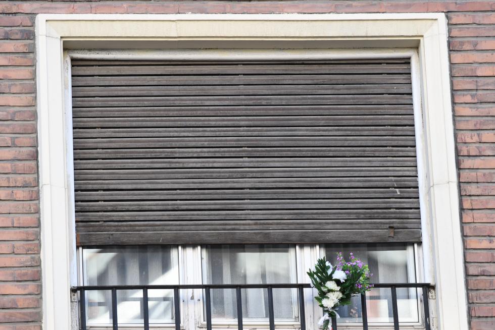 Balcones engalanados en el Día del Pilar 2020 en Zaragoza