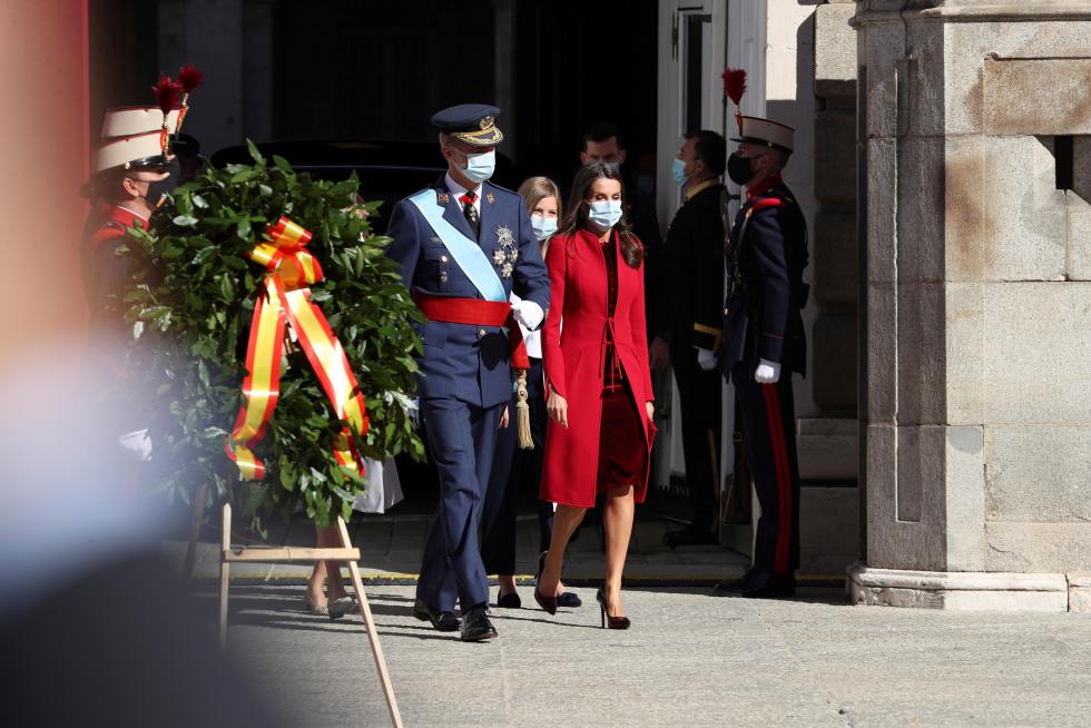 Los Reyes presiden un 12-O sin desfile militar.