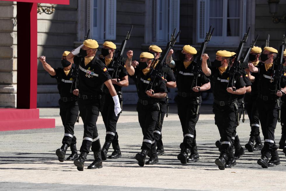Los Reyes presiden un 12-O sin desfile militar.