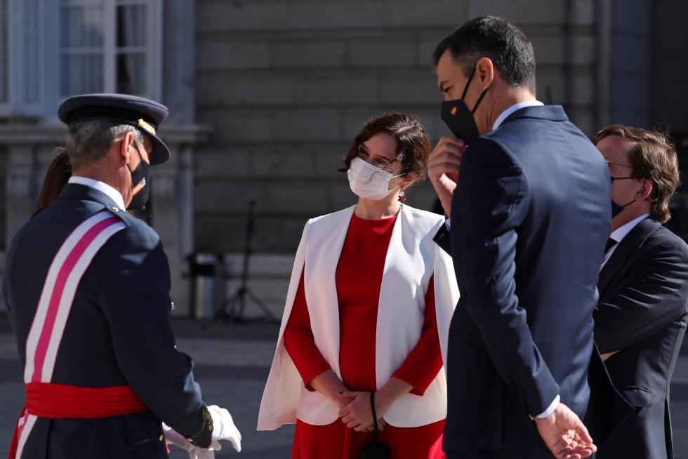 Los Reyes presiden un 12-O sin desfile militar.