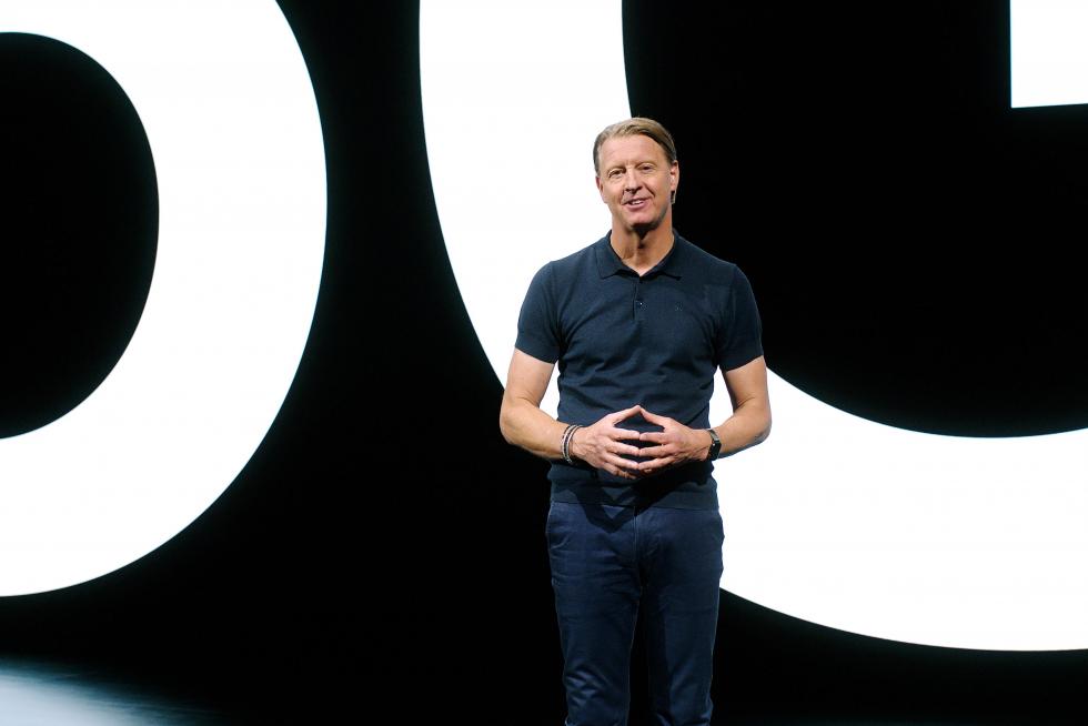 Cupertino (United States), 13/10/2020.- Handout image released by Apple showing Apple CEO Tim Cook talking about 5G during a special event at Apple Park in Cupertino, California, USA, 13 October 2020. Apple is expected to introduce several new products including a new iPhone. (Estados Unidos) EFE/EPA/BROOKS KRAFT / APPLE INC. / HO EDITORIAL USE ONLY, NO SALES Apple special event