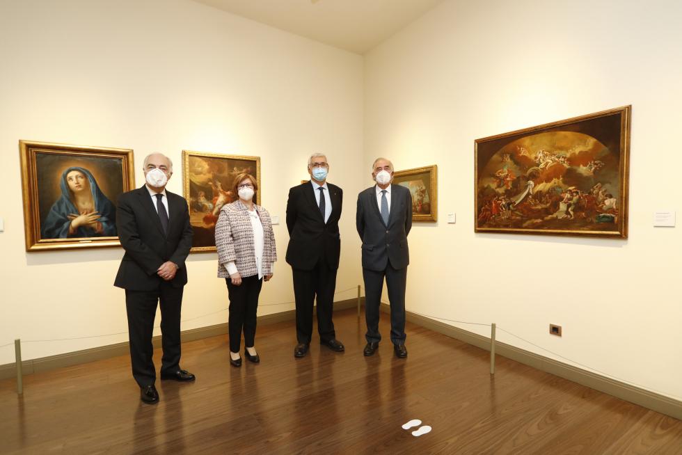 El Museo Goya expone ya en sus salas 'La construcción del templo del Pilar'.